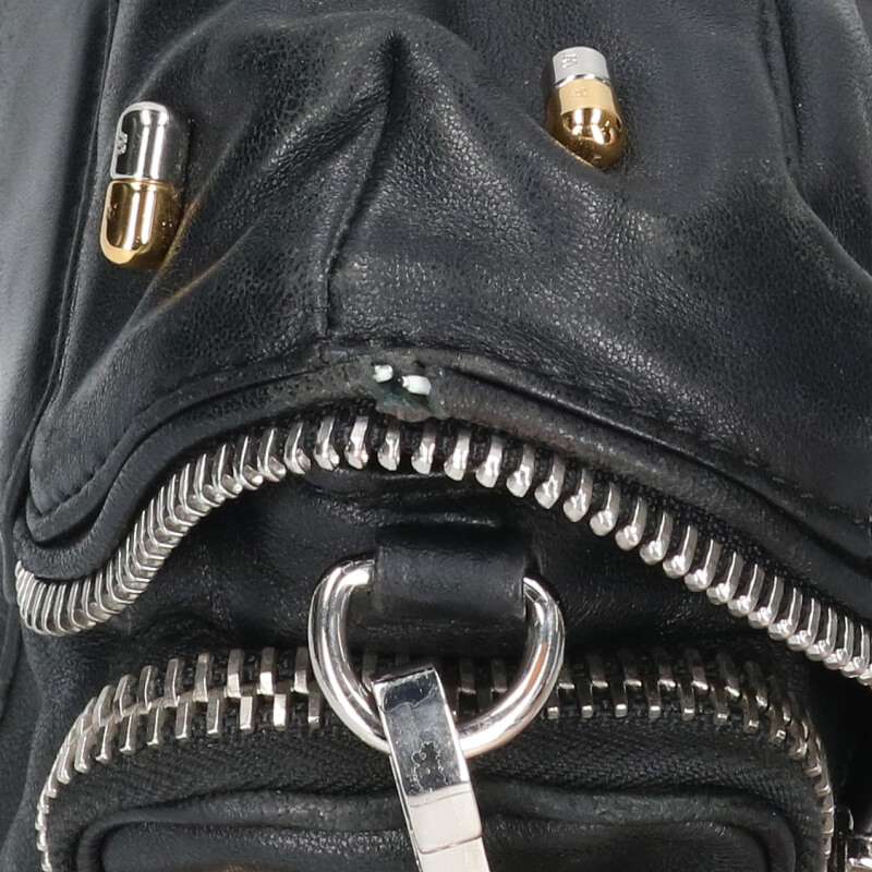 ALEXANDER WANG Leather Shoulder Bag Black Size ONE SIZE