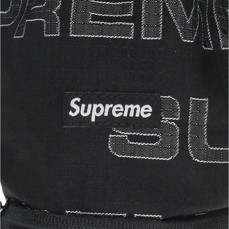 SUPREME 21AW Box Logo Nylon Neck Pouch Size ONE SIZE Black
