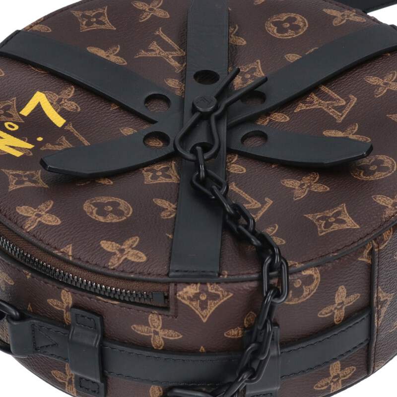 LOUISVUITTON Wheel Box Monogram Bag Brown Size ONE SIZE