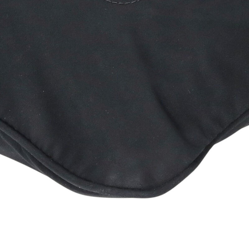 PRADA Black Nylon Shoulder Bag Size ONE SIZE