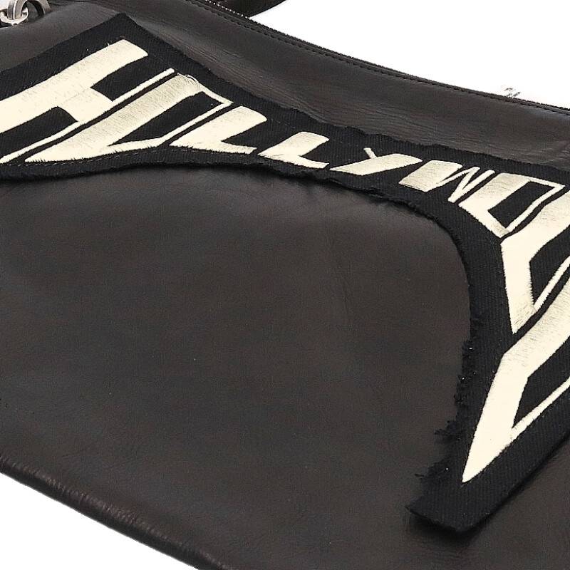 Rick Owens Hollywood Logo 2WAY Leather Size ONE SIZE