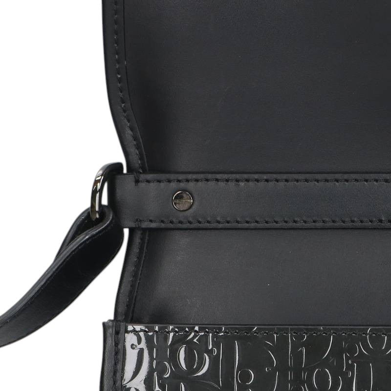 DIOR Gallop Mini Oblique Embossed Bag Black Size ONE SIZE