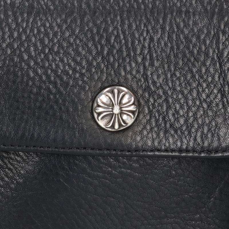 Chrome Hearts Hot Pot Cross Ball Bag Black Size ONE SIZE