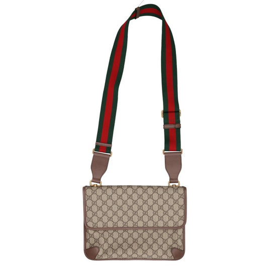 GUCCI Beige GG Supreme Shoulder Bag Size ONE SIZE