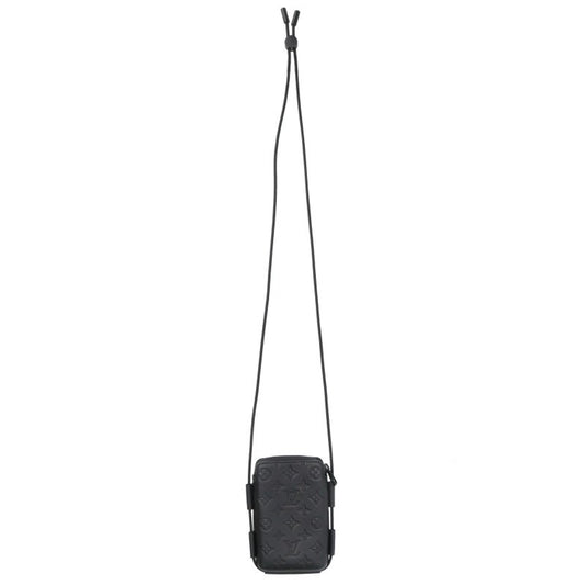 LOUISVUITTON Monogram Shoulder Bag Black Size ONE SIZE