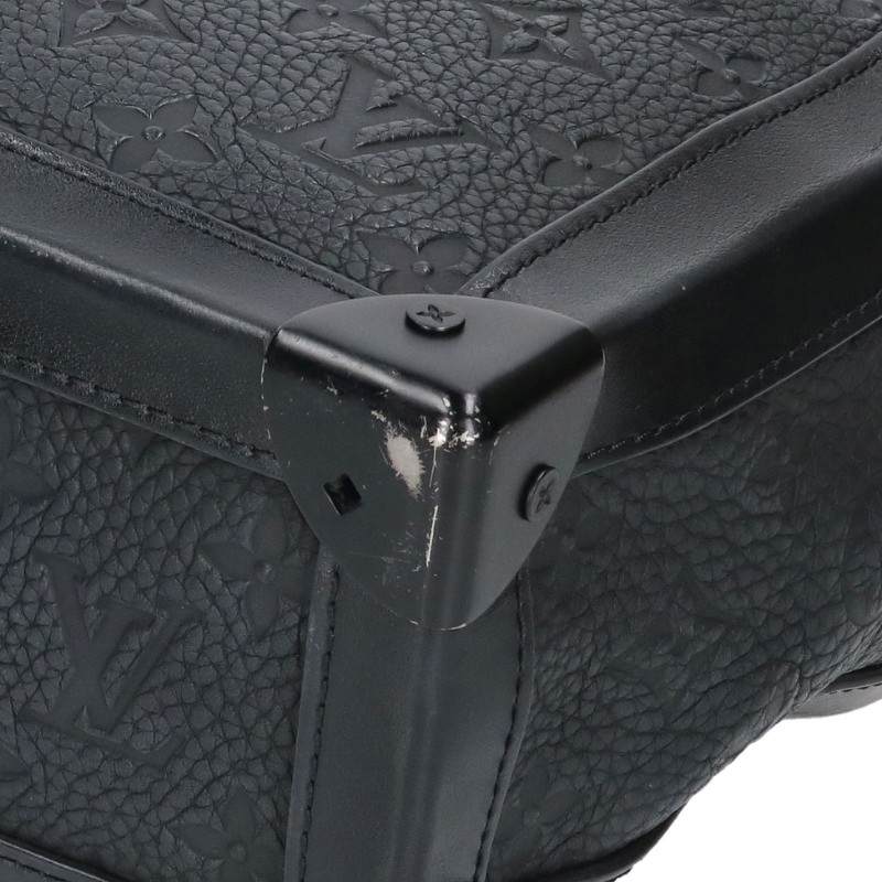 LOUISVUITTON Monogram Soft Trunk Bag Black Size ONE SIZE