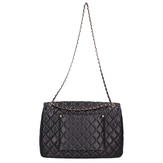 CHANEL Jumbo Matelasse Caviar Skin Bag Black/Gold Size 40