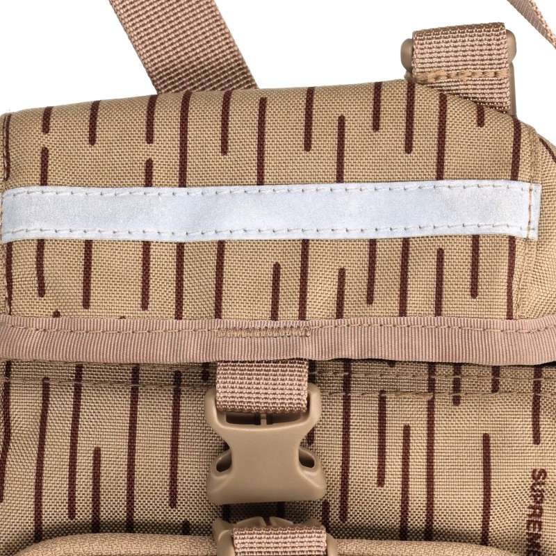SUPREME 24AW Box Logo Raindrop Camo Camera Bag Brown