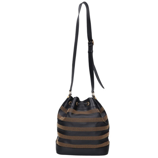 SAINT LAURENT PARIS 617180 Studded 2WAY Shoulder Bag
