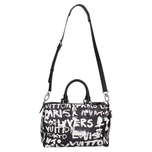 LOUISVUITTON Speedy P9 Scribble Graffiti Monogram Bag