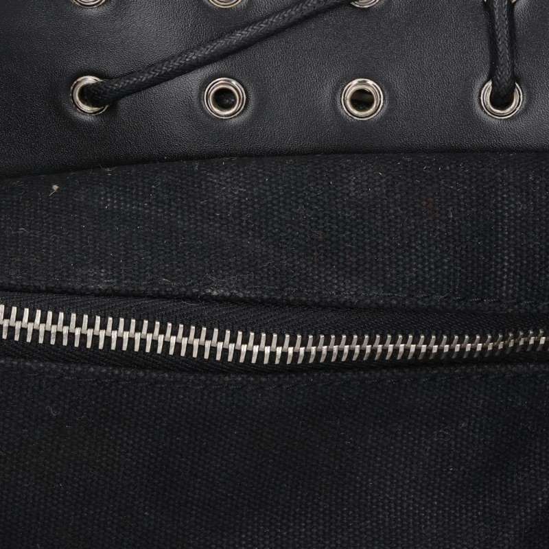 Dior HOMME 03AW Luster Leather Bag Black Size ONE SIZE