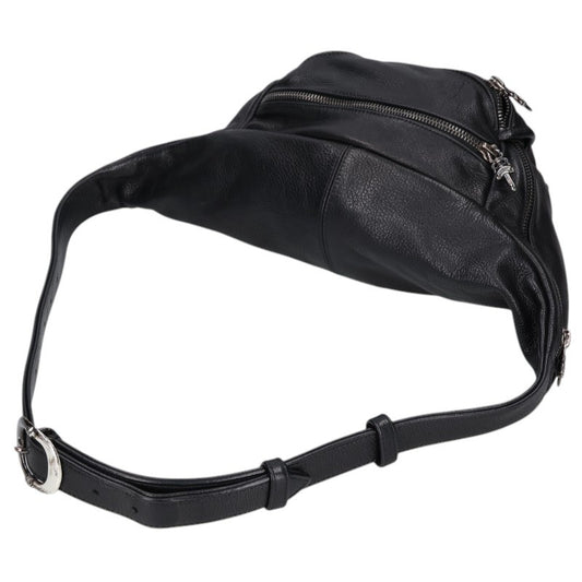 Chrome Hearts #1 Snat Pack Dagger Zip Waist Bag Black/Silver