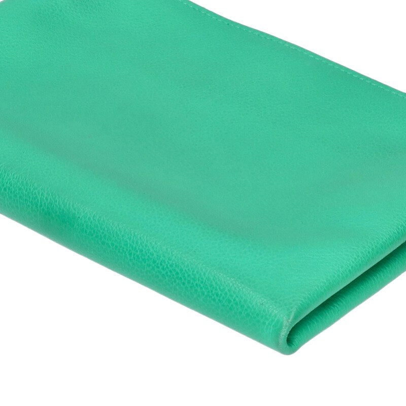 HERMES Atout PM Evercolor Pouch Green/Silver Size ONE SIZE