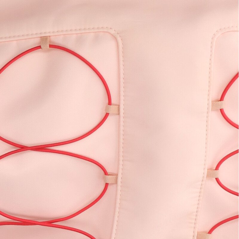 SIMONE ROCHA Lace-Up Polyester Backpack Pink Size ONE SIZE