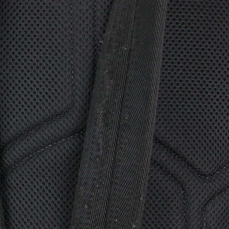 PRADA Re-Nylon Triangle Plate Backpack Black Size ONE SIZE