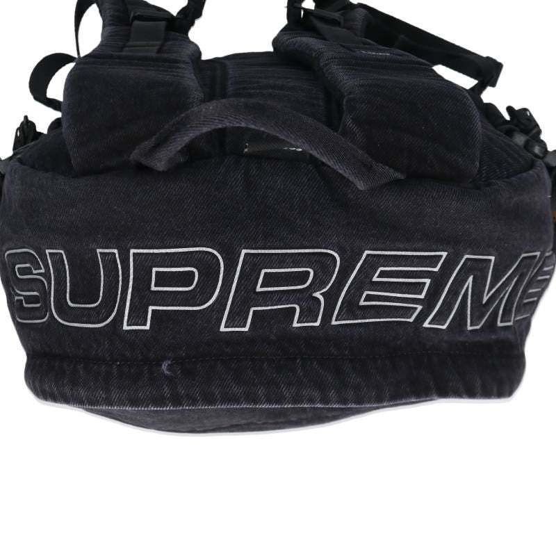 SUPREME 25AW Box Logo Denim Backpack