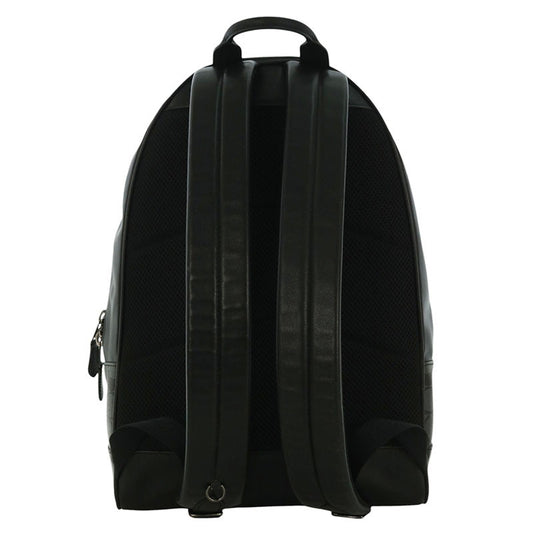 COACH F78756 Signature Logo Backpack Black Size ONE SIZE