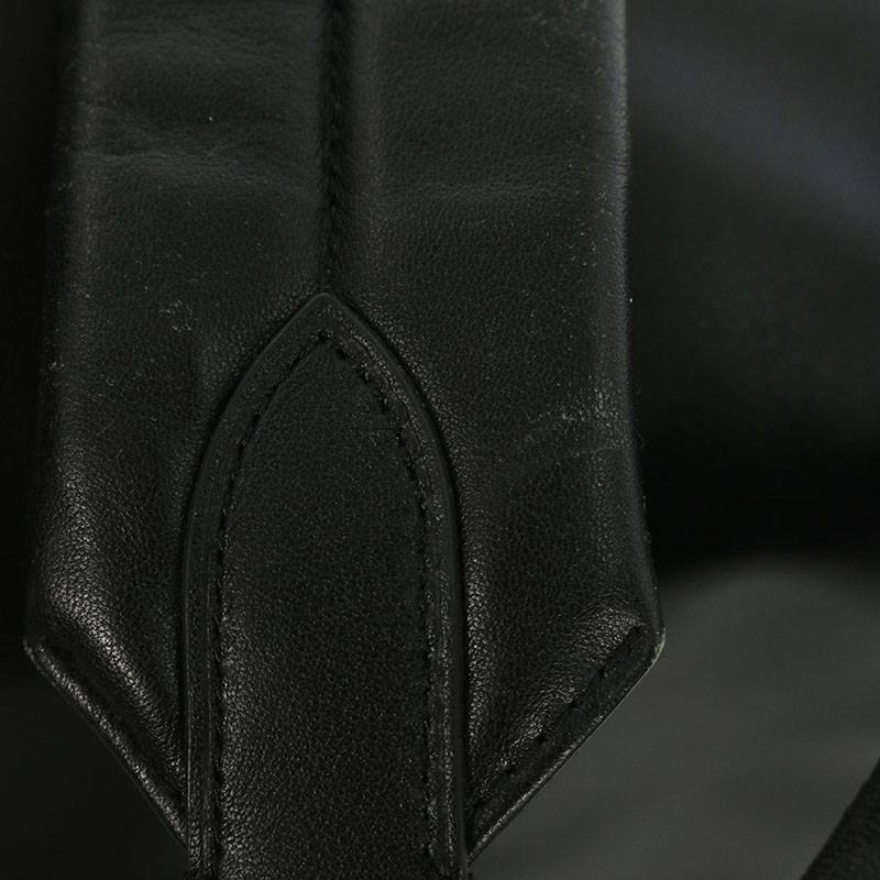 COACH F78756 Signature Logo Backpack Black Size ONE SIZE
