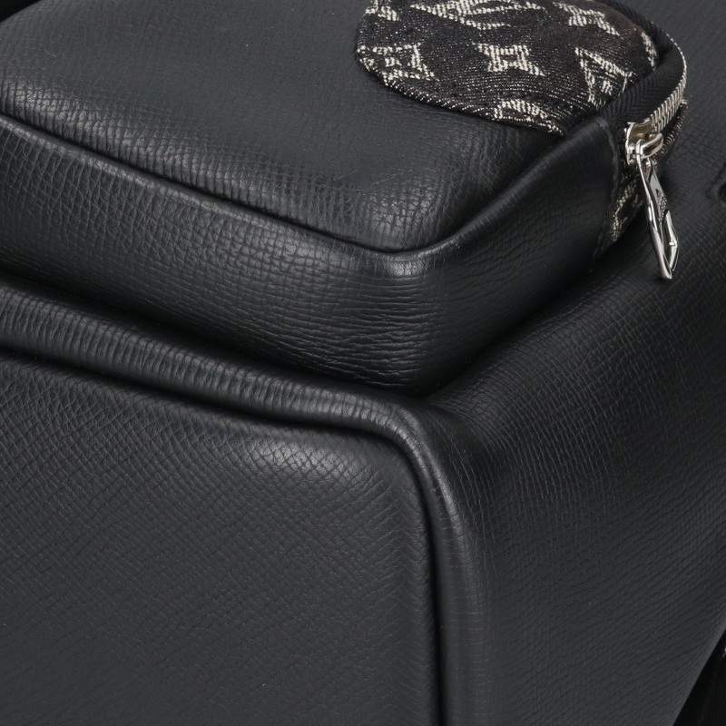 LOUISVUITTON x NIGO Monogram Denim Backpack Black