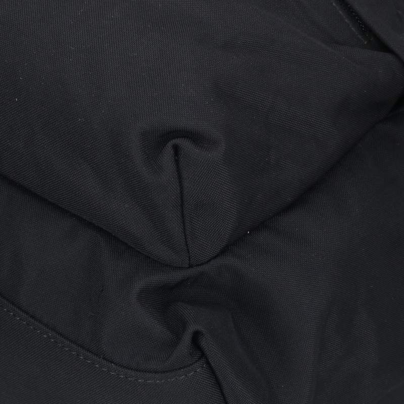 BALENCIAGA Wheel Logo Embroidered Nylon Backpack Black