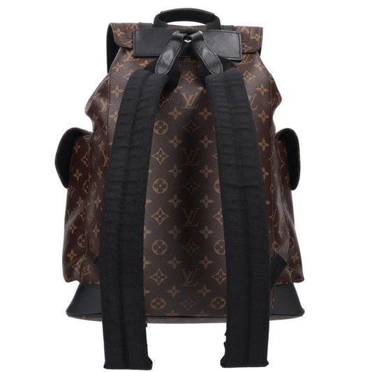LOUISVUITTON Christopher MM Macassar Backpack Brown Size MM