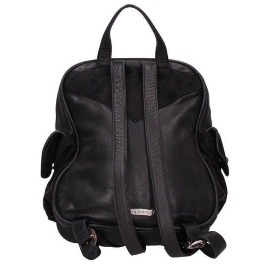 Chrome Hearts Zero Cross Ball Suede Leather Backpack