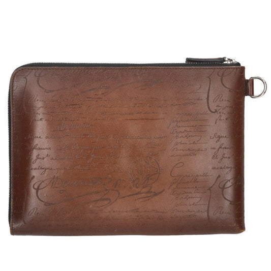 Berluti Nino GM Scritto Calligraphy Leather Size ONE SIZE