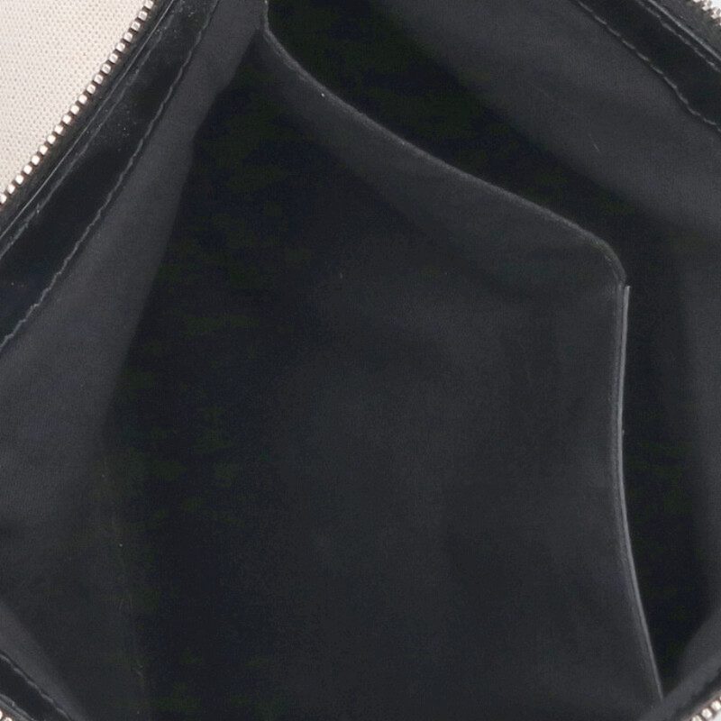 BALENCIAGA 373834 Navy Clip Canvas Leather Size ONE SIZE