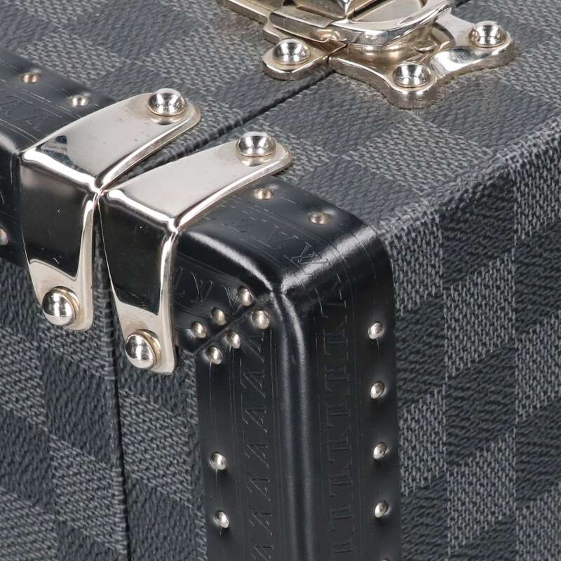 LOUISVUITTON N48190 Damier Graphite Attache Case Black