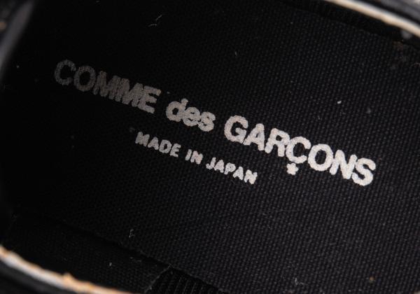 COMME des GARCONS Mesh Panel Sneakers Black Size 23CM