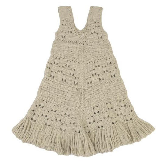 LIMI feu Angora Blend Hem Fringe Knit Tunic Size S
