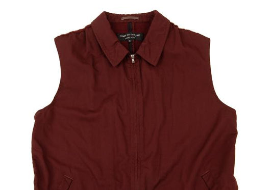 COMME des GARCONS HOMME PLUS Shrunken Back Jacket Red Size M