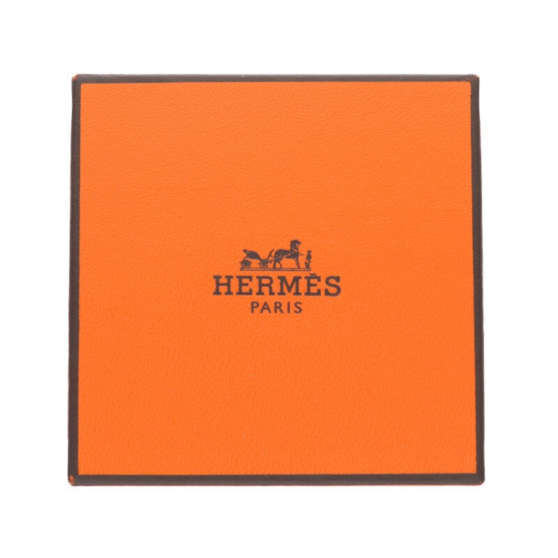 HERMES Croisette Sterling Silver Ring Size ONE SIZE
