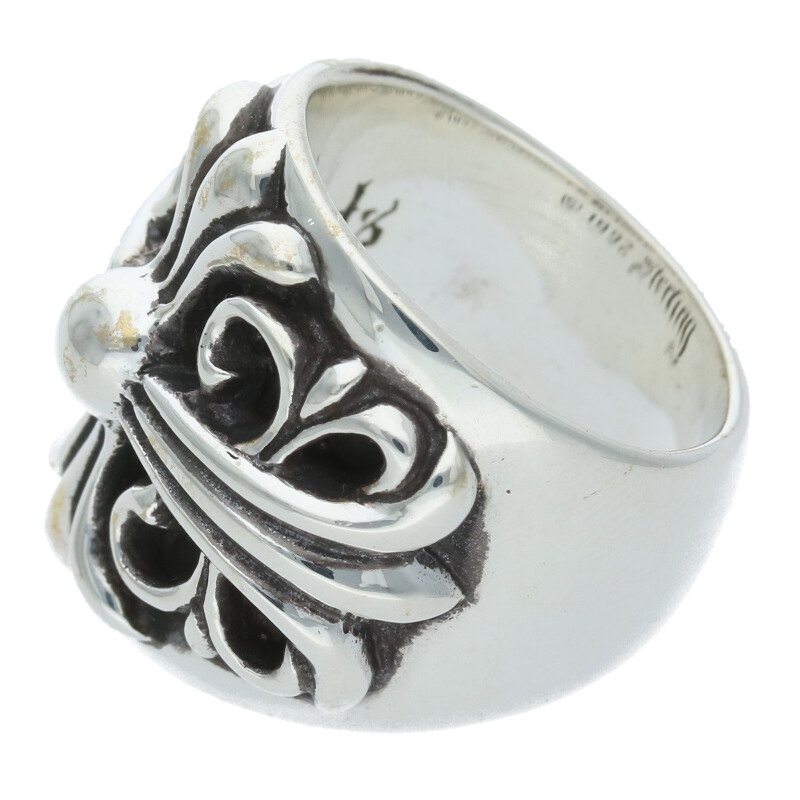 Chrome Hearts Keeper Sterling Silver Ring Size ONE SIZE