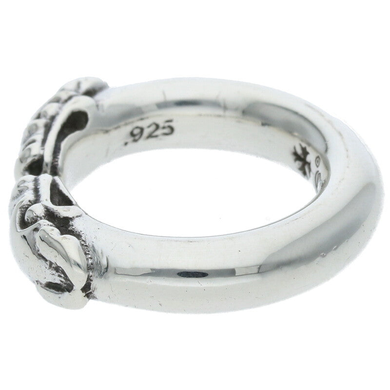 Chrome Hearts Double Dog Silver Ring Size US 4.5