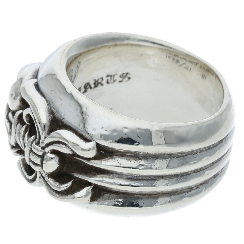 Chrome Hearts Dagger Heart Silver Ring Size ONE SIZE