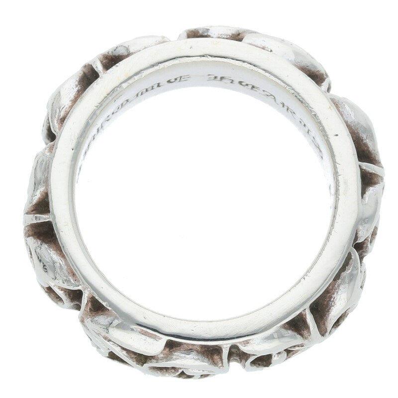 Chrome Hearts Eternity Vine Band Silver Ring Size ONE SIZE