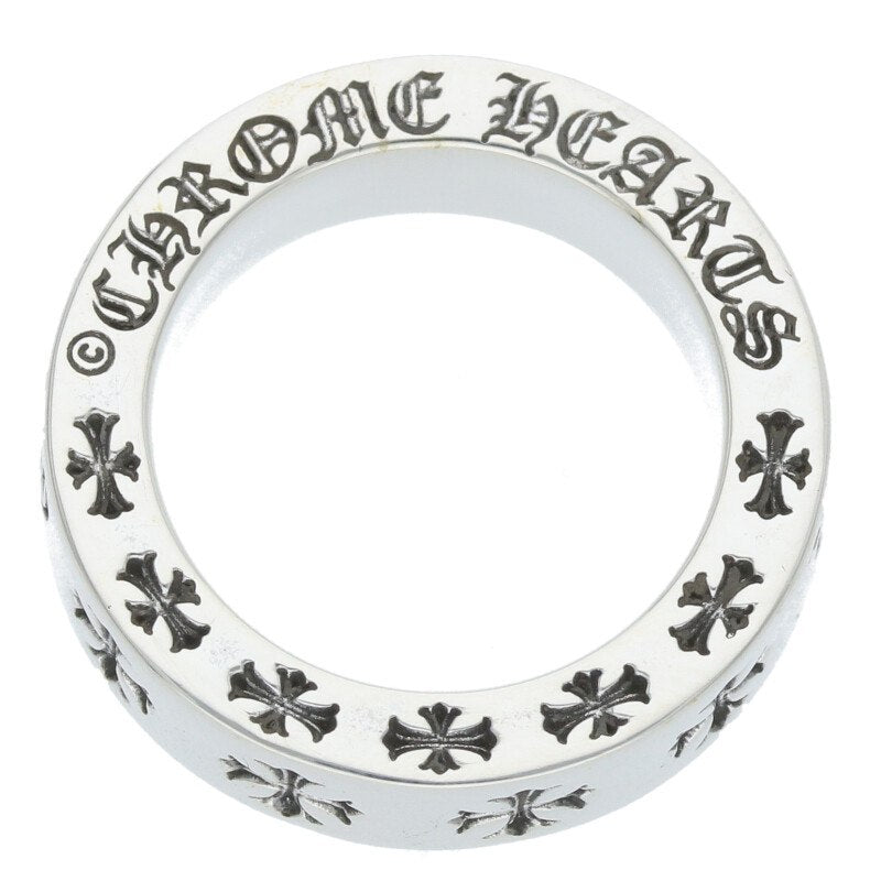 Chrome Hearts 6mm Spacer Forever Silver Ring Size US 4.5