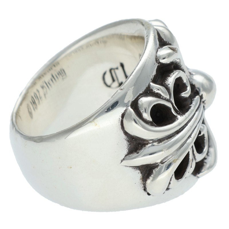 Chrome Hearts KEEPER Sterling Silver Ring Size US 5.5