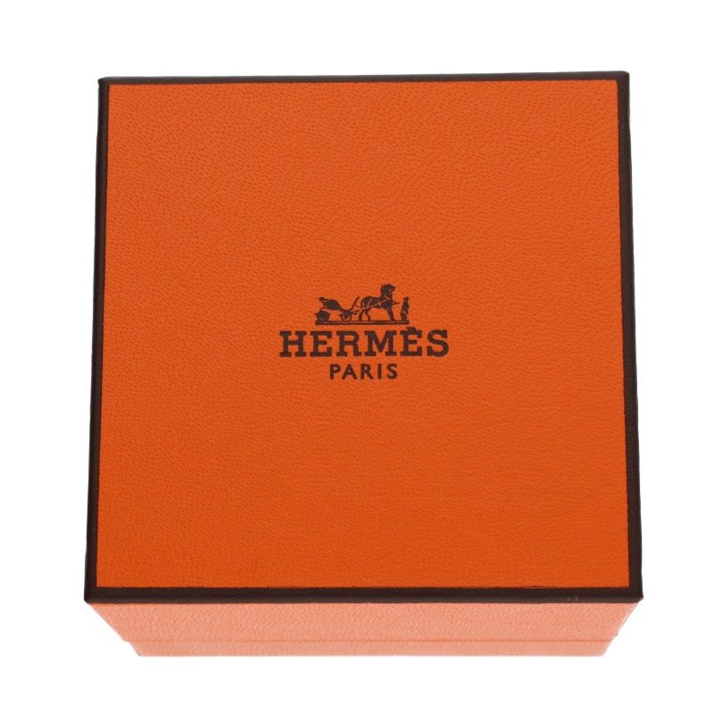 HERMES Collier de Chien PM 925 Silver Ring Size ONE SIZE