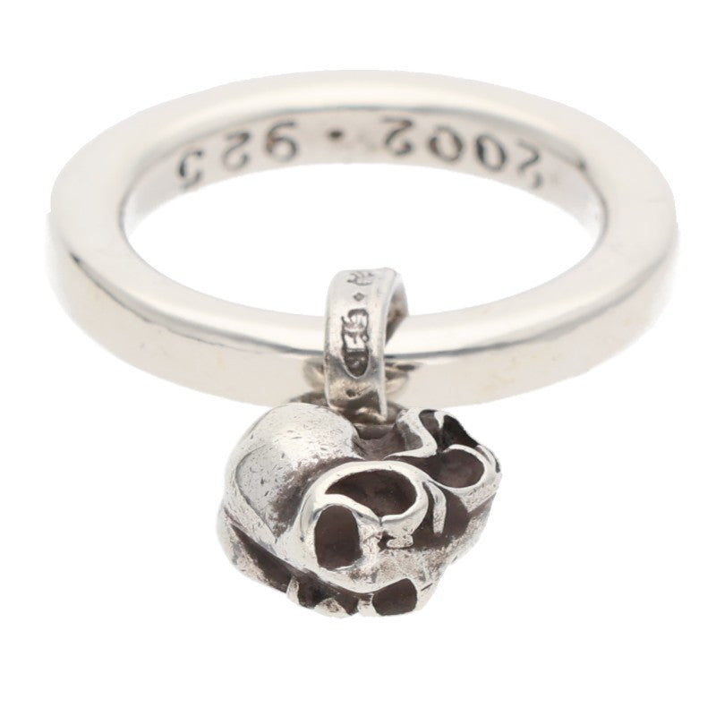 Chrome Hearts NTFL W Heart Motif Silver Ring Size ONE SIZE