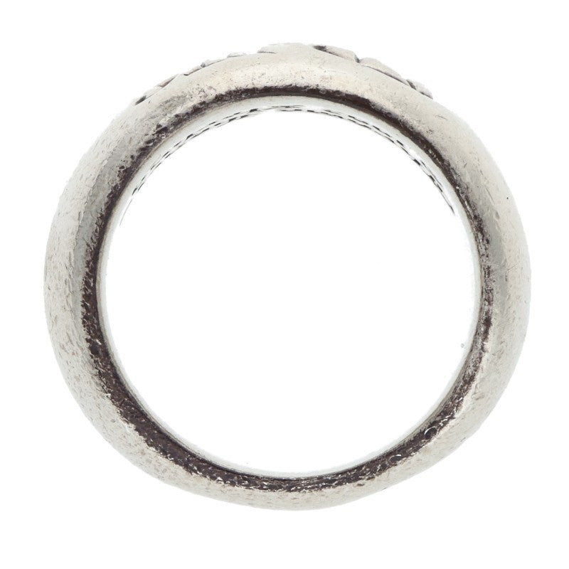 Chrome Hearts SEAL STAMP Silver Ring Size ONE SIZE