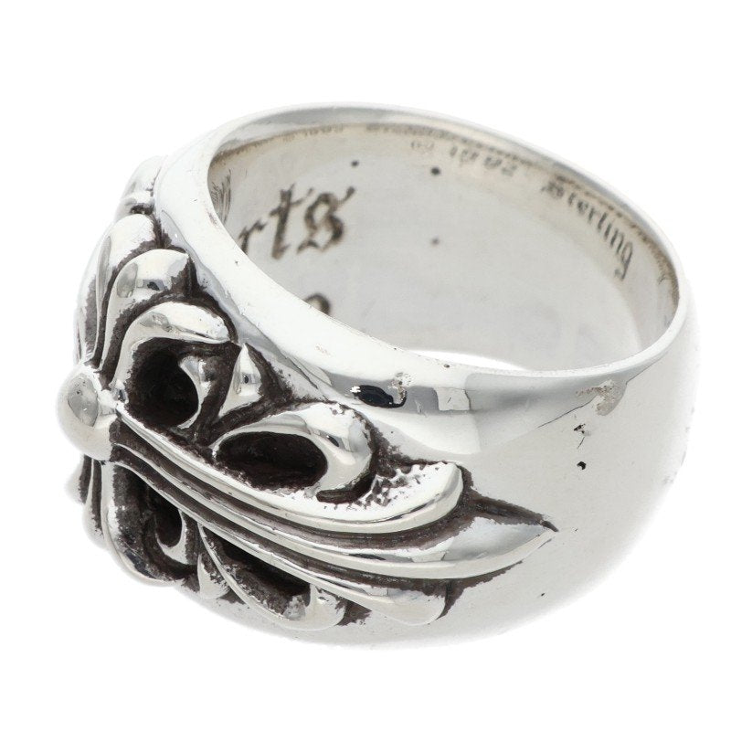 Chrome Hearts FLRL CRS Silver Ring Size US 5