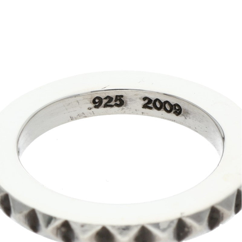 Chrome Hearts TFP PNK BIG Ring Silver Size JP 8 (Silver 4.37g)