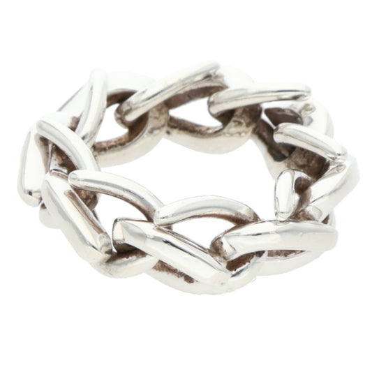 TIFFANY&Co. Forge 925 Silver Ring Size ONE SIZE