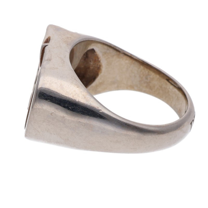 DIOR CD ICON Logo Ring Silver Gold Size ONE SIZE