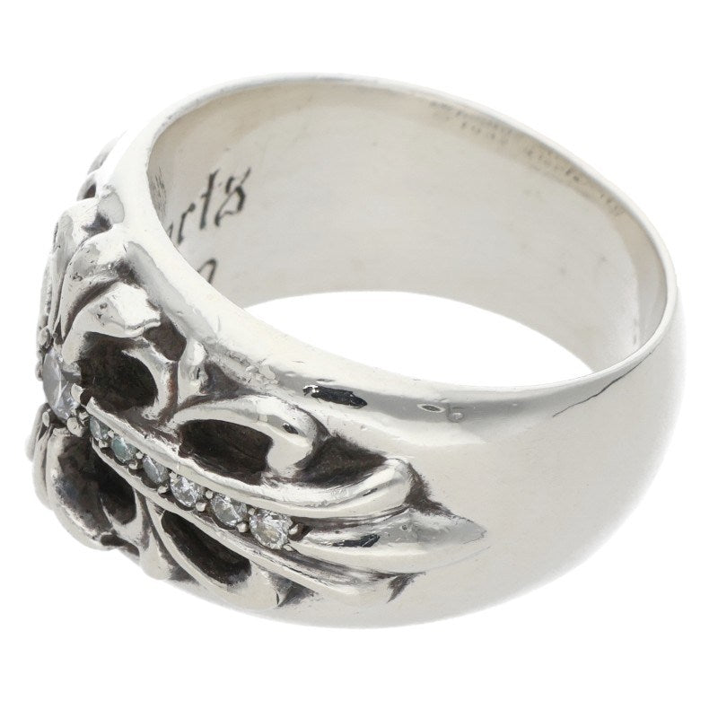 Chrome Hearts FLRL CRS P DMND PAVE Diamond Size ONE SIZE
