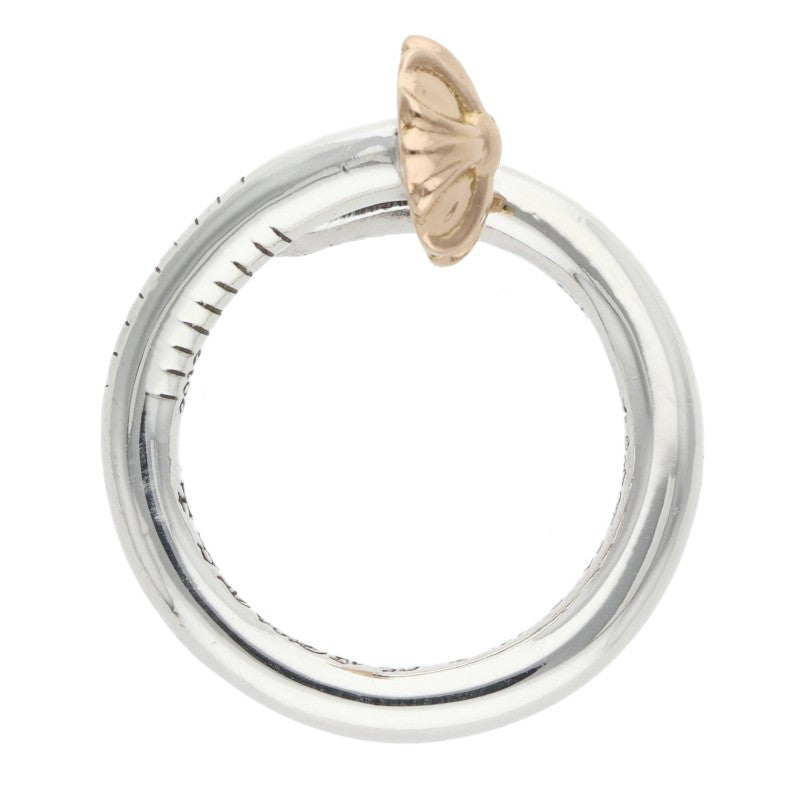 Chrome Hearts NAIL CRSBALL W GLD Silver Gold Size ONE SIZE