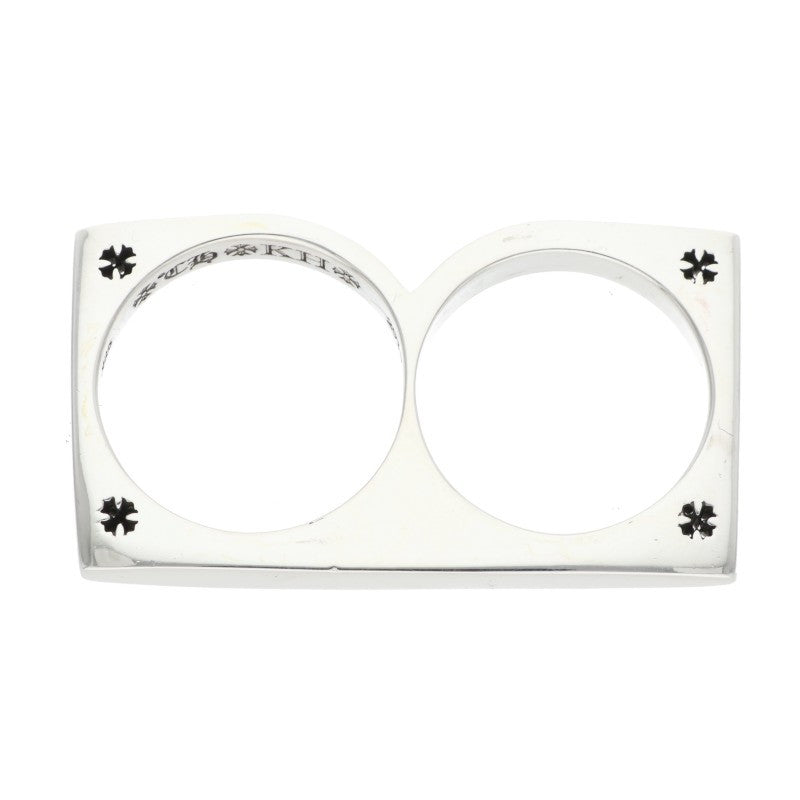 Chrome Hearts KH KNUCKLE Silver Ring Size US 7