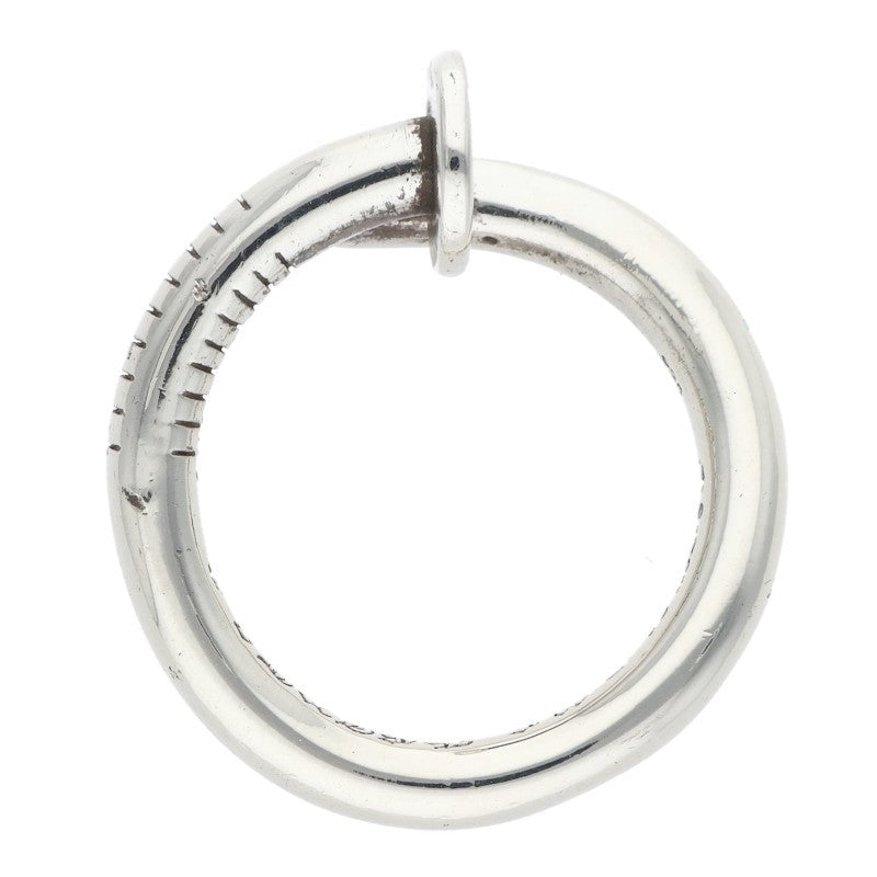 Chrome Hearts NAIL FLAT 925 Silver Ring Size US 6.5